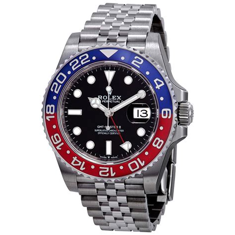 rolex watches red on blacl|rolex red and blue bezel.